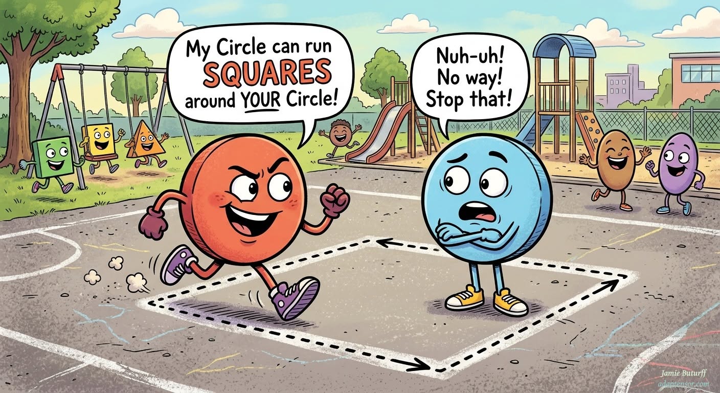 running squares
