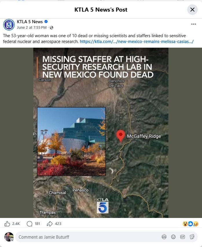 The bigger "10 (now 11–13) dead or missing" list